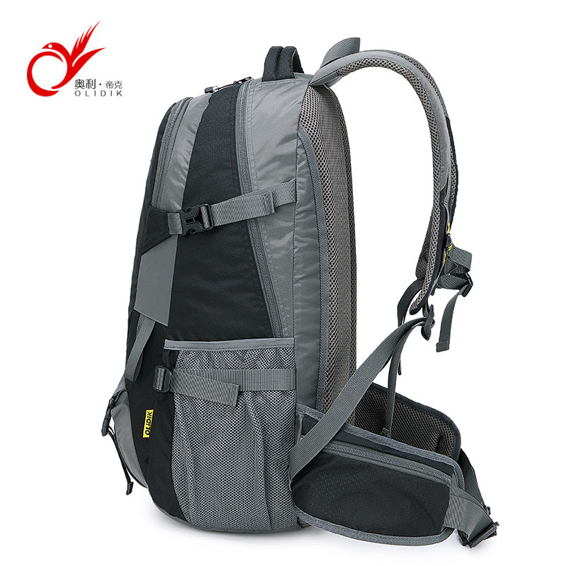 Outdoor hiking bag hiking backpack men and women 40 liters large capacity lightweight business trip leisure travel backpack