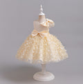 Amazon's new children's clothing skirt butterfly children's dress puffy mesh princess dress little girl model catwalk dress