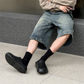 2026new arrivaleva toe cap slippers for men outwear waterproof holeless half slippers high-looking couple holeless slippers