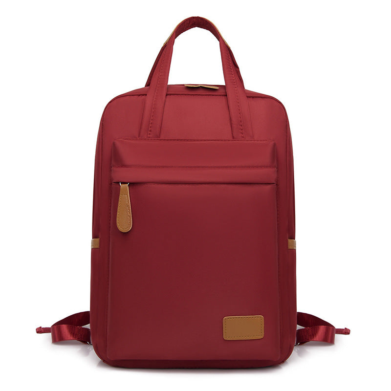 Cross-border fashion trendy cool oversized capacity men's backpack solid color simple travel backpack women's versatile college student schoolbag