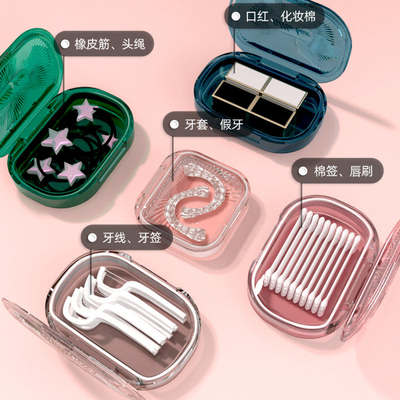 Xinle Factory Invisible Braces Box Orthodontic Retainer Storage Box Orthodontic Orthodontics Portable Storage Box