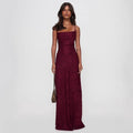 spring new arrival banquet evening dress long gown elegant elegant suspender backless dress for women