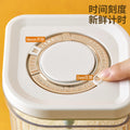 Baby formula canister, cereal box, cereal canister - light-proof, moisture-proof formula container - portable travel storage jar, dispensing box