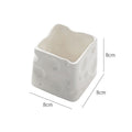 Creamy chic fruit fork set - premium ceramic cheese storage jar - versatile bar decor & perfect gift