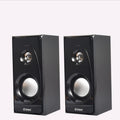Yu times v09 mini speaker - universal basswood desktop speaker for desktops, laptops, and mobile phones