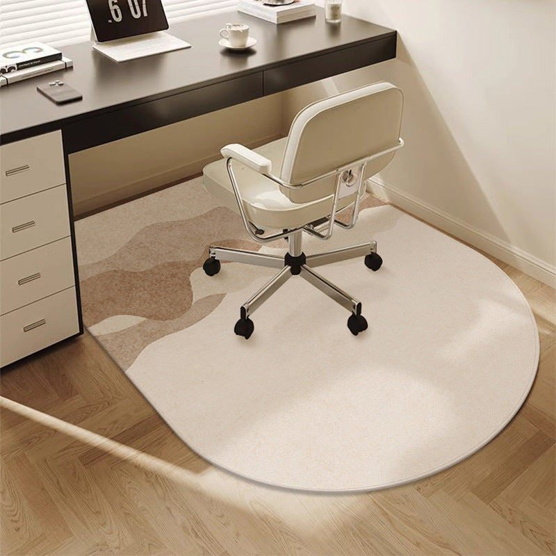 Computer swivel chair floor mat, study table under pulley seat non-slip cushion, bedroom floor mat dresser carpet