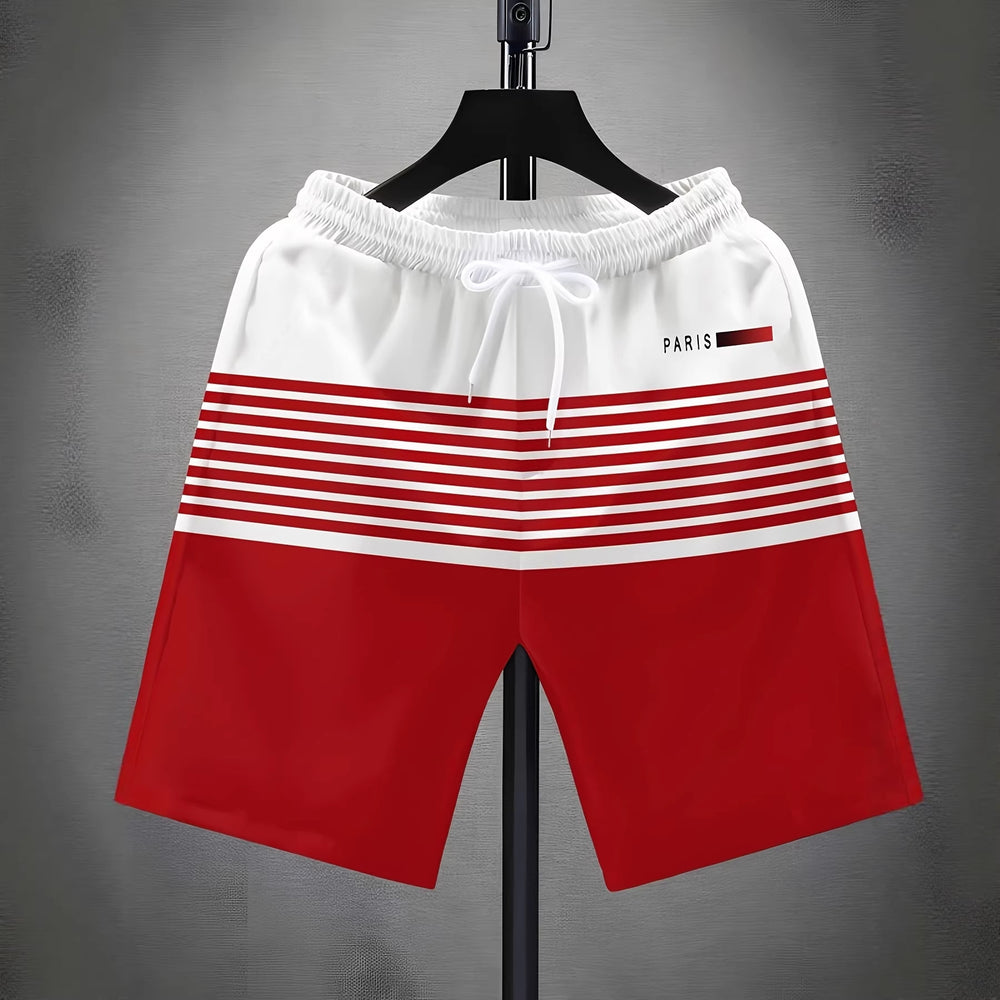 trending men's swim trunks, quick-dry swim shorts, casual athletic beach shorts, new european and american styles