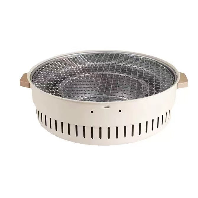 Electric and charcoal dual-purpose barbecue grill, tea-making stove, complete set of equipment, stove, for home indoor and outdoor barbecue