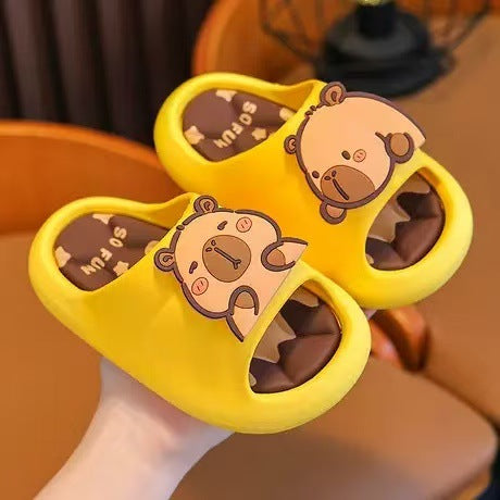 2025 kids' clogs: soft, non-slip indoor slippers for toddlers, infants, and children - perfect for bath time and matching family styles