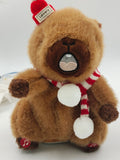 Douyin same style capibala doll swaying, singing and dancing hand rattle plush toy christmas gift wholesale