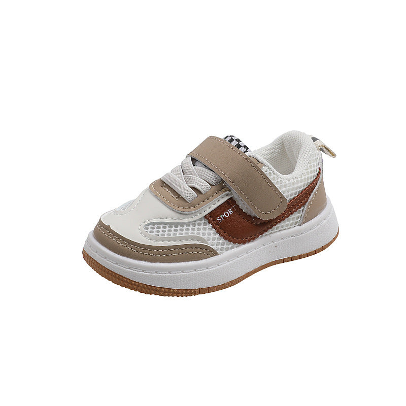 Kids' athletic shoes - spring/summer collection: boys' sneakers, girls' soft-soled breathable mesh shoes for infants and toddlers (ages 1-6)
