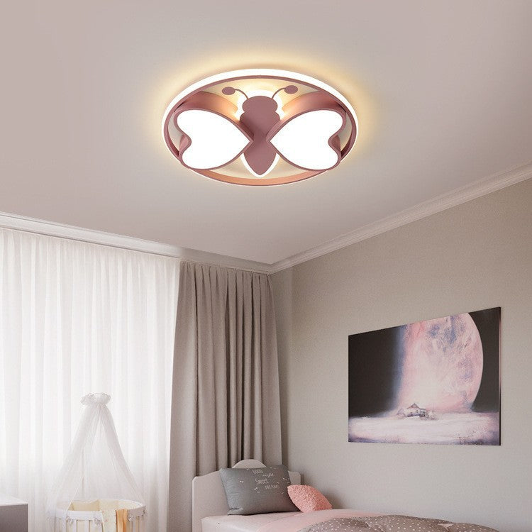 Children's room lighting boys and girls bedroom room light simple modern creative personality cartoon ceiling lamp