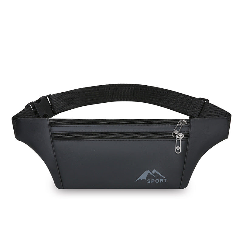 Foreign trade sports leisure fanny pack running cycling fitness mobile phone bag multi-function portable light shoulder messenger bag tide