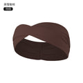 Running fitness sweat-absorbent headband high-elastic yoga sports hairband high-elastic hair tie headband women's d26077