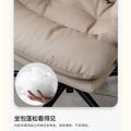 Office chair home comfortable long sitting computer chair genuine leather study office leisure dormitory study desk chair minimalist