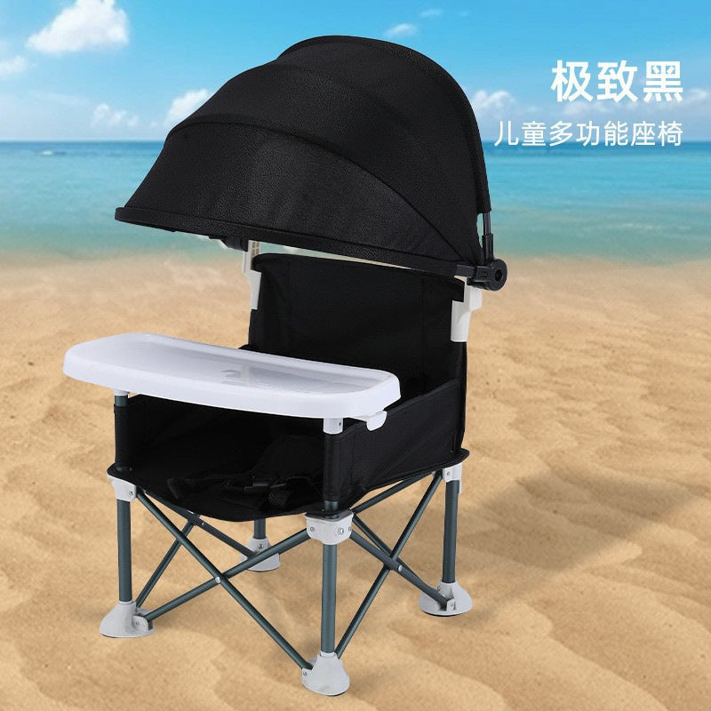 Baby Small Dining Chair Convenient Foldable Children's Outdoor Beach Chair Picnic Dining Chair Camping Chair Baby Seaside Chair