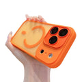Suitable for iphone17 love horse orange mobile phone case 15 ya shield skin-feeling frosted magnetic suction apple 16 lens film protective cover