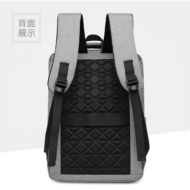 New Men's Business Commuter Backpack Laptop Bag Travel Leisure Backpack Men's Student School Bag