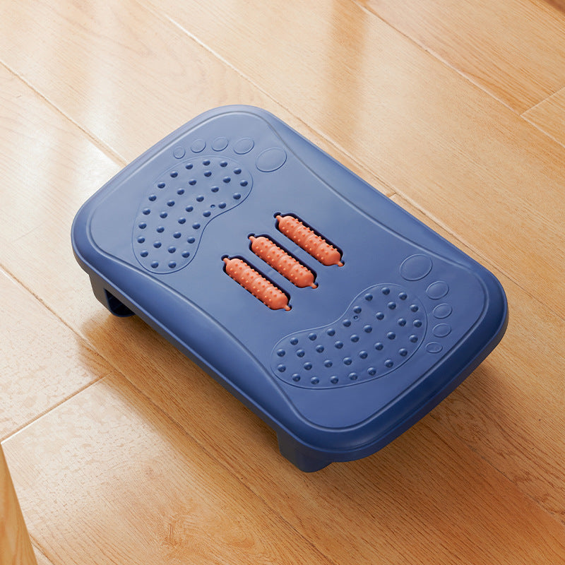 Office foot pedal under the table footstool anti-tilt two-legged handy gadget footstool footrest stool for leg support low stool