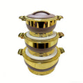 Factory price food warmer container 2.2l-4.4ml-6.5l 3pcs thermal insulation box