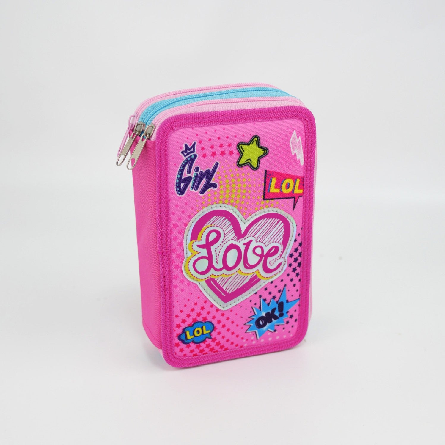 New large-capacity painting pencil storage bag, primary school student art pen stationery box,  simple painting pencil bag