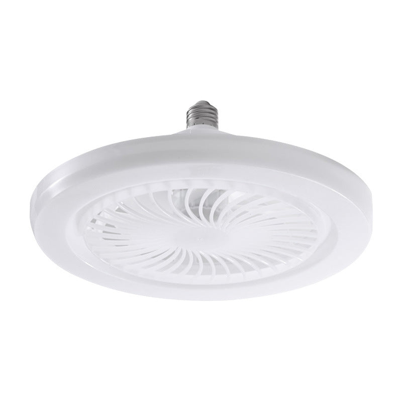 Cross-border new  small fan light e27 bedroom lighting fan integrated lamp ceiling fan light processing customization