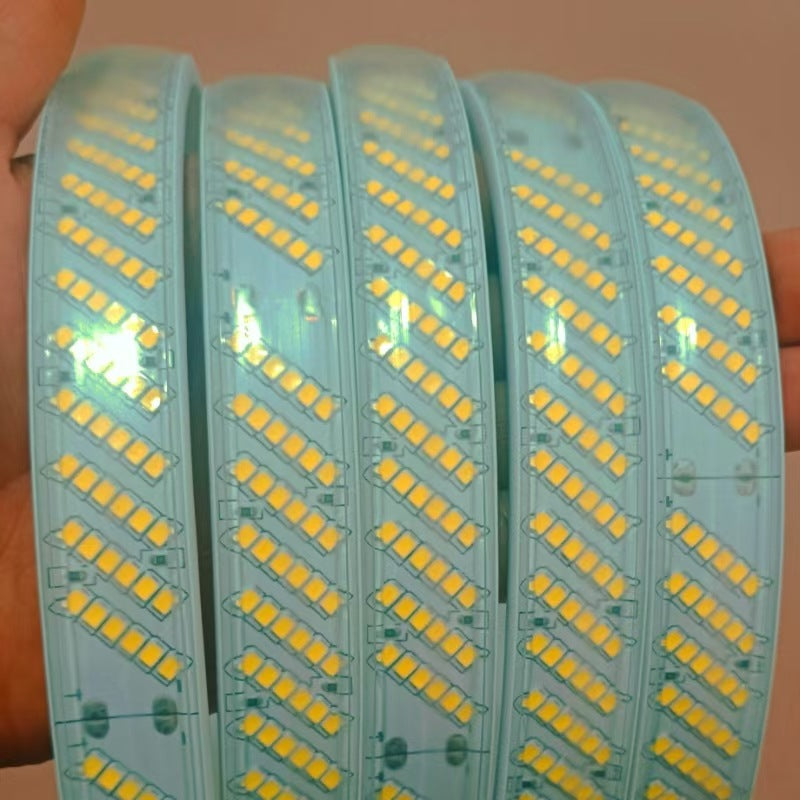 Upgrade explosive 600 lights LED light strip Outdoor engineering lighting Super bright waterproof household living room door rainproof light strip