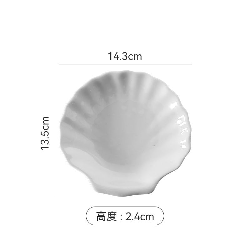 Insaccessible luxury jewelry storage ceramic display tray desktop entrance key ring storage tray photo prop tray
