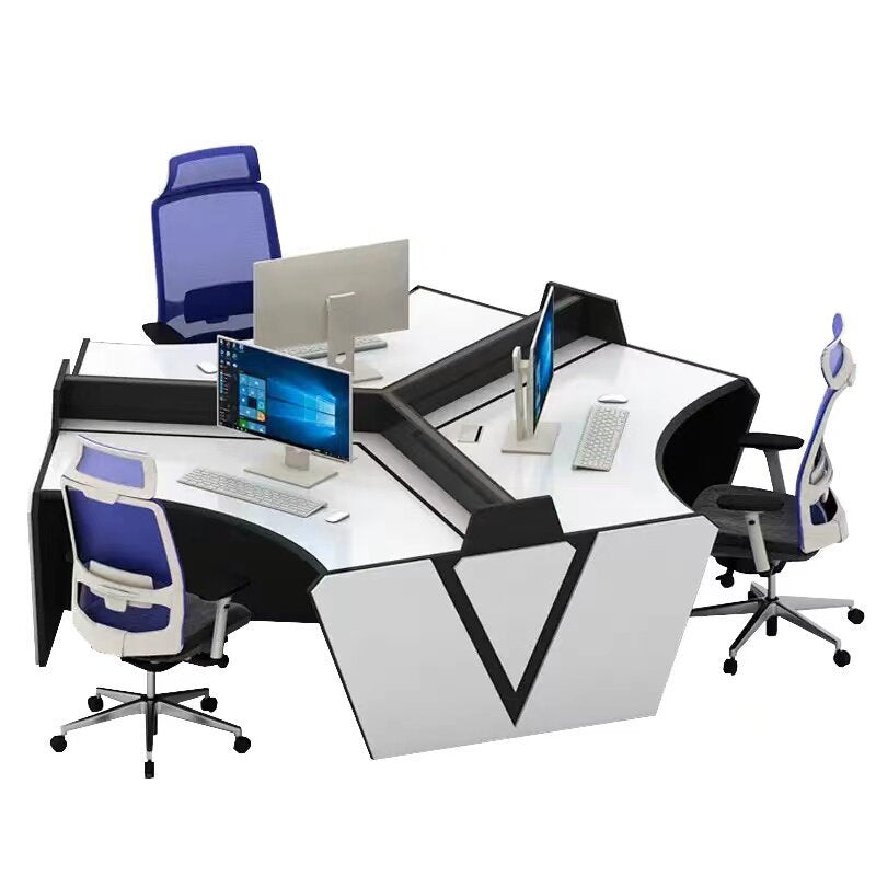 Saint li operation console console paint technology command console control room monitoring console multi-slot computer desk