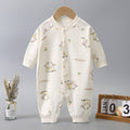 Baby romper, seamless bodysuit, long sleeve, 100% cotton, class a, crawling suit, spring/autumn/all seasons, newborn clothes