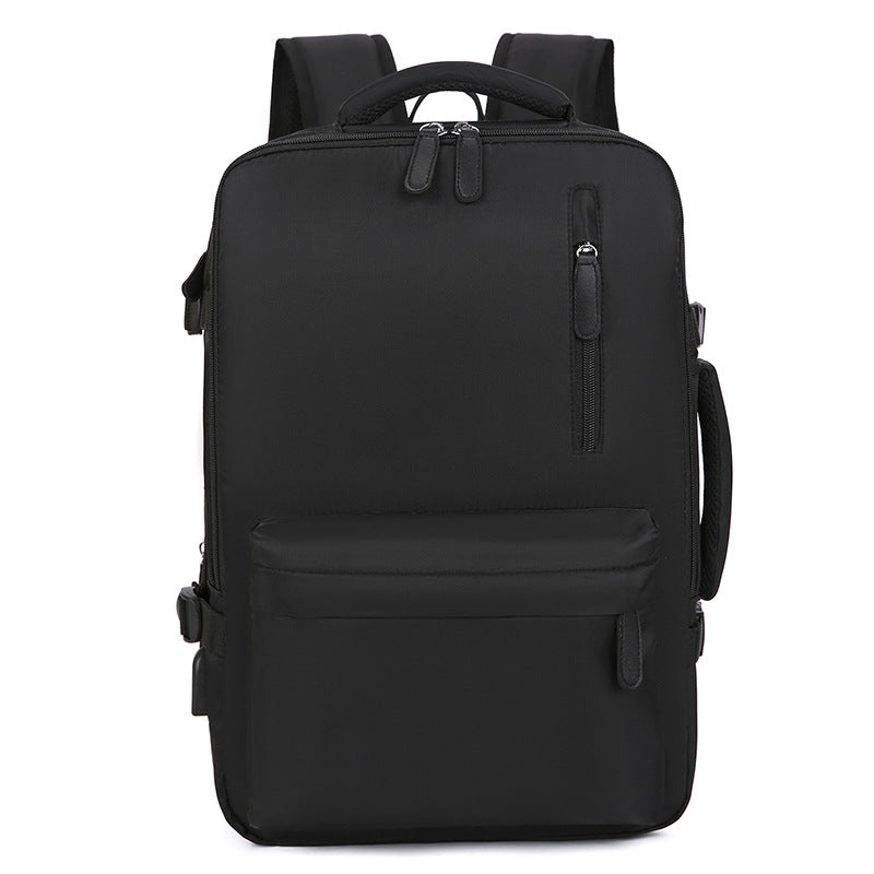 New travel backpack men's and women's large-capacity lightweight multi-functional luggage backpack business travel expandable backpack