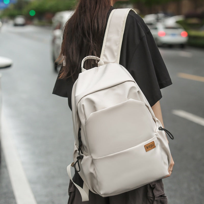 New backpack wholesale American retro casual junior high school student backpack high value travel backpack