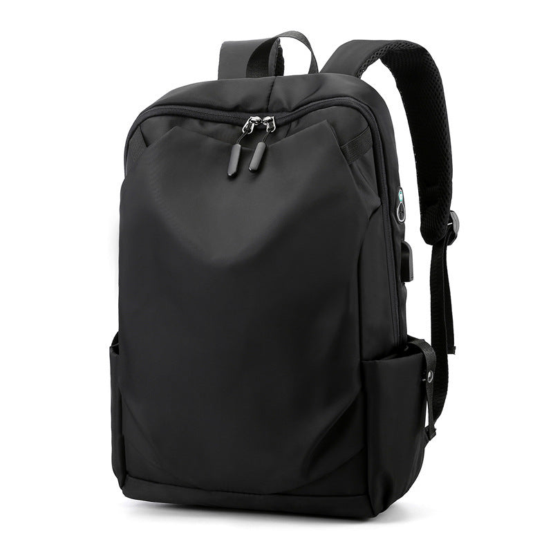 Cross-border Backpack Men's Premium Sense Backpack Large Capacity Nylon Computer Bag School Bag Leisure Travel Backpack