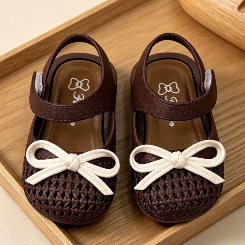 Princess sandals for girls, new  summer collection: non-slip, soft-soled, velcro-closure toddler sandals, perfect for beach and everyday wear