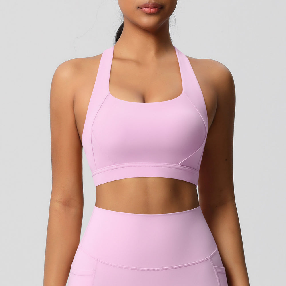 new arrival yoga brushed vest sports intimatesbubble wrap high-strength pilates running fitness yoga clothes