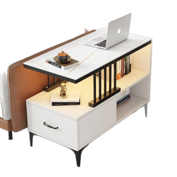 Sofa side cabinet Light luxury side cabinet Living room side table Seam storage corner few simple modern narrow side cabinet Locker