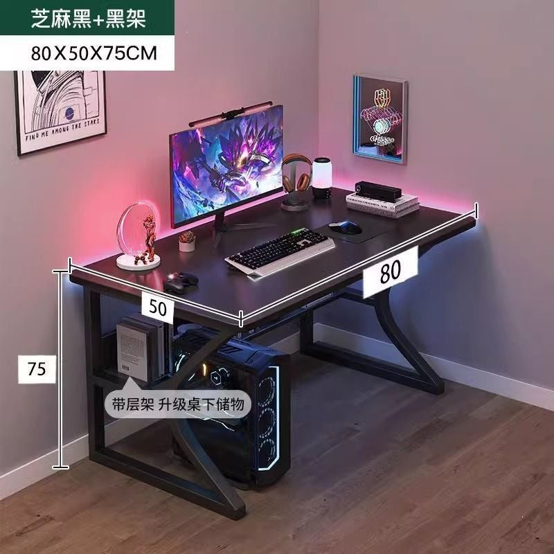 Computer desk desktop home electronic competition table chair bedroom simple table workbench desk student study table office desk