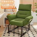 Lazy sofa chair for homesmall apartment multi-level adjustable plaid long sitting casual lounge chair bedroom foldable bed back chair