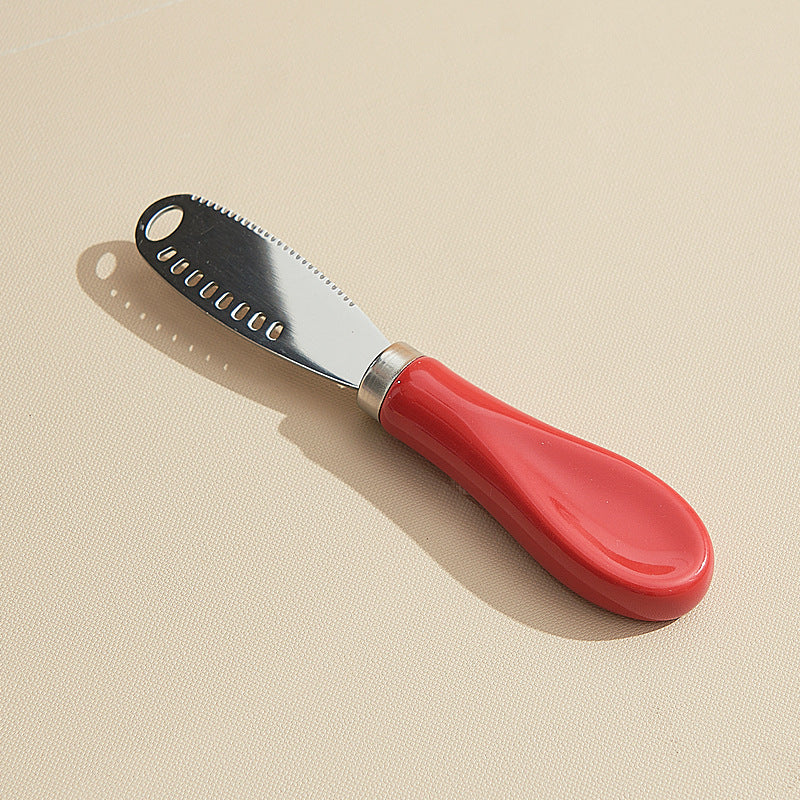 creative cheese spreading knife original cartoon style dopamine color butter knife afternoon tea spreading knife wholesale