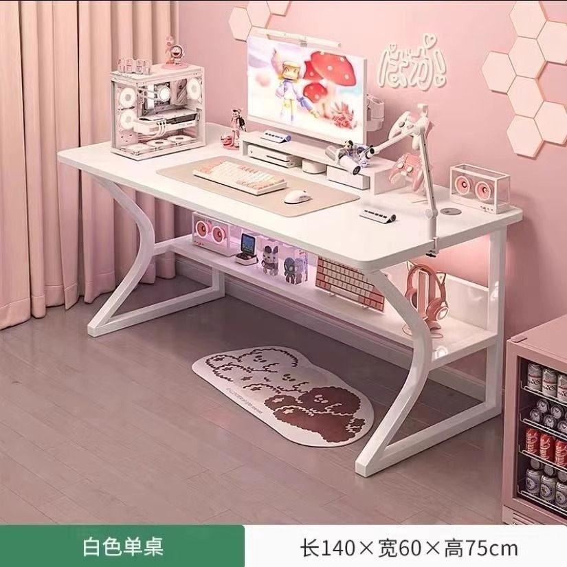 Computer desk desktop home electronic competition table chair bedroom simple table workbench desk student study table office desk