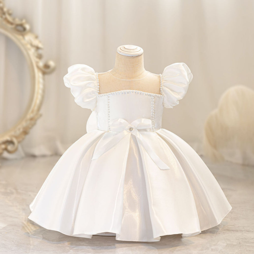 Export small children's dress puff sleeve princess dress baby girl first birthday dress baby dress