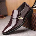 New arrival business formal leather shoes men's casual wedding groom british heightening summer breathable youth pointed toe men's shoes