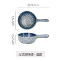 Handle plate for home dipping small plate small dish retrocasual restaurant japanese style small dish dipping plate ceramic