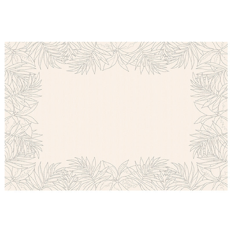 Carpet living room  new light luxury high-end bedroom washable waterproof scrubbable floor mat cream modern minimalist