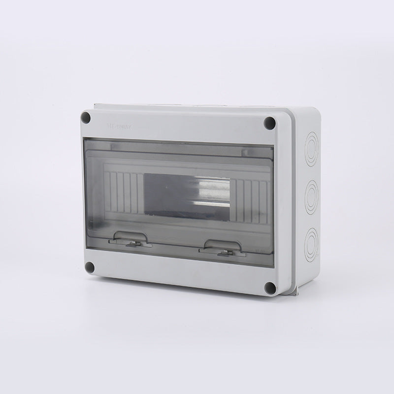 HT distribution box 2-18 circuit distribution box Household outdoor strong electric box Rainproof lighting switch box, splash-proof box