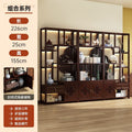Special offer new chinoiserie non-solid wood antique rack tea tea set rack tea room tea cabinet ornaments storage rack large capacity