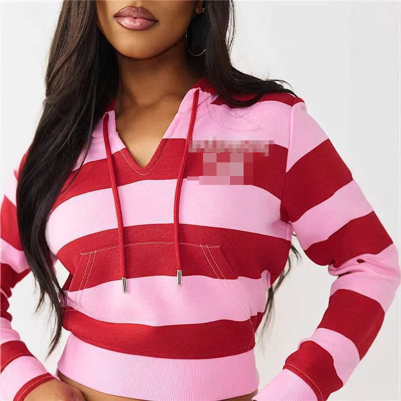fashionfashion positioning offset printing embroideredshortssweatshirtstripessuit high-end sportswear suit women's brand name