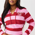 fashionfashion positioning offset printing embroideredshortssweatshirtstripessuit high-end sportswear suit women's brand name
