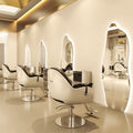 Hairdressing shop mirror table popular perm and dye hanging mirror hair salon special beauty mirror floor-standing hair cutting mirror hair salon special mirror