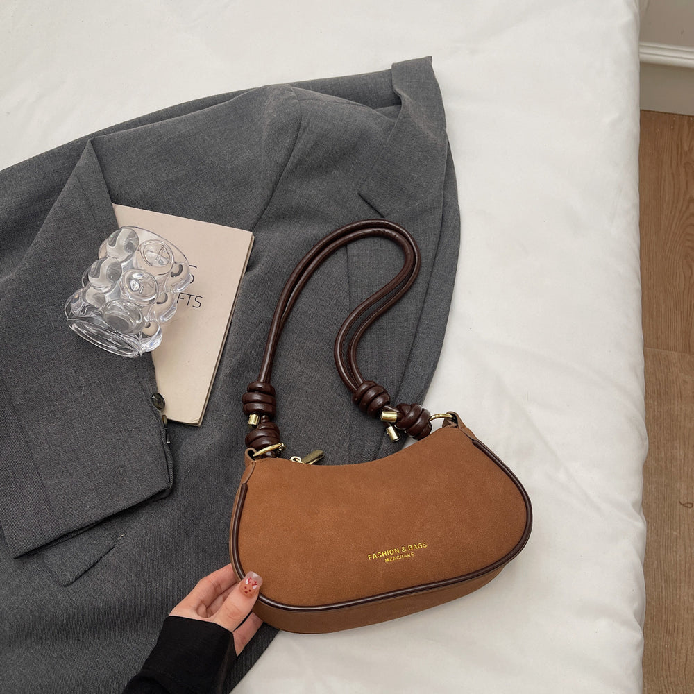 Super popular underarm bag, cute labubu pendant, fall and winternew arrivalaccessible luxuryniche style design, classy shoulder satchel bag